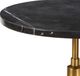 Uttermost® Rosston Black End Table with Brass Tripod-3