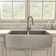 ZLINE Gemini Gunmetal Pull Down Kitchen Faucet-4