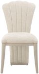Michael Amini® Fantosini Silver Leaf Vanity Chair-1
