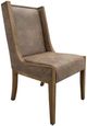 International Furniture Direct Mezquite Natural Brown Upholstered Side Chair-0