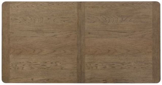 Liberty Furniture Farmhouse Reimagined Chestnut Trestle Table with Antique White Base-2