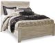 Signature Design by Ashley® Bellaby 5-Piece Whitewash Queen Panel Bed Set-1