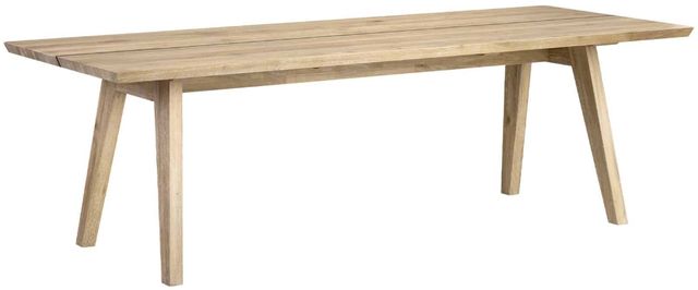 Intercon Arcadia Antique Oak Fixed Top Leg Table-0