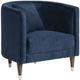 Crestview Collection Tarek Blue Sergovia Marino Armchair-0