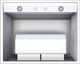 Vent-A-Hood® 30" Wall Mounted Range Hood-White-1