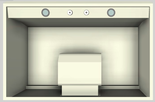 Vent-A-Hood® 36" Biscuit Wall Hood-1