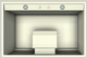 Vent-A-Hood® 36" Biscuit Wall Hood-1