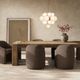 Four Hands Abaso Rustic Wormwood Oak Dining Table-1