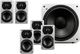 SVS Piano Gloss White Prime Satellite 5.1 System-0