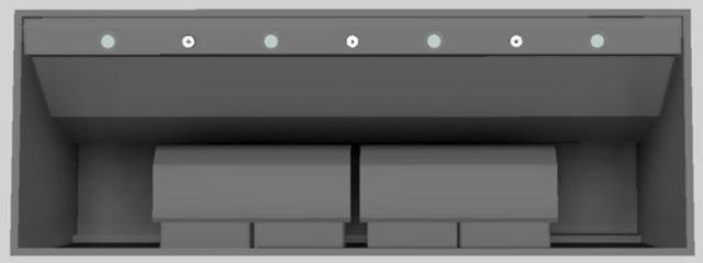 Vent-A-Hood® 66" Gunsmoke Wall Mounted Range Hood-3