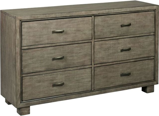 Signature Design by Ashley® Arnett 5-Piece Gray Full Bookcase Bed Set-2