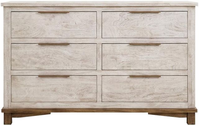 International Furniture Direct Golden Loft Gray Dresser-3