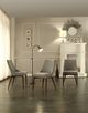 Mazin Furniture Fillmore Light Light Gray Side Dining Chair-4