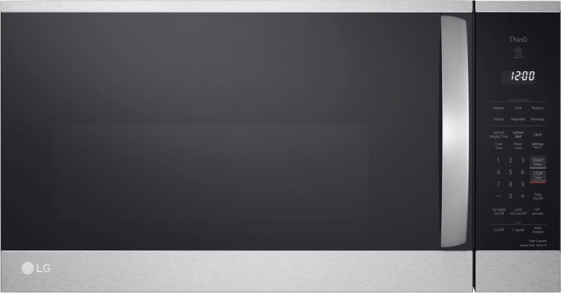 LG 1.8 Cu. Ft. PrintProof® Stainless Steel Over The Range Microwave