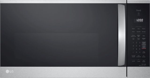 LG 1.8 Cu. Ft. PrintProof® Stainless Steel Over The Range Microwave