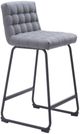 Zuo® Modern Pago Gray Counter Stool-0