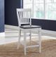 Liberty Furniture Allyson Park Charcoal/Wirebrushed White Counter Height Slat Back Chair-1