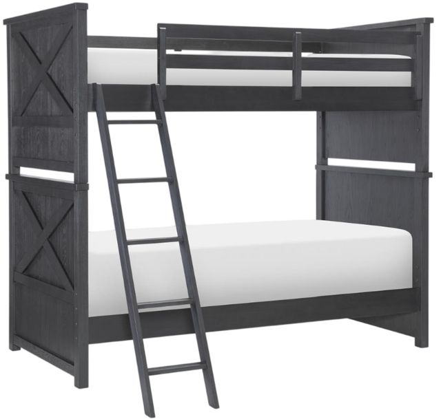 Legacy Classic Flatiron Midnight Youth Twin Over Twin Bunk Bed-0