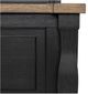 Furniture of America® Neue Mills 4-Piece Farmhouse Black/Rustic Oak Queen Bedroom Set-3