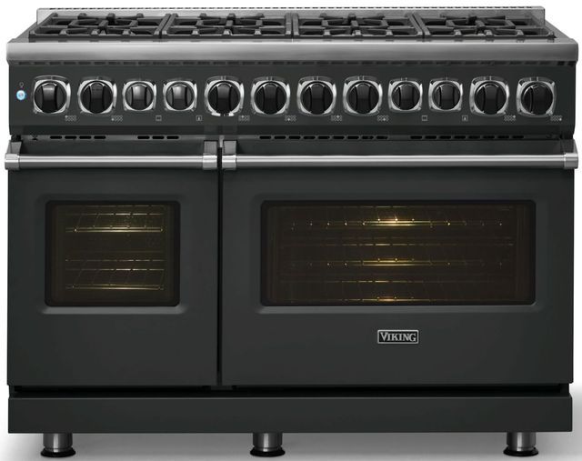 Viking® 7 Series 48'' Antique Bronze Pro Style Dual Fuel Range-2