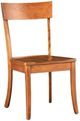 Urban Collections by Yutzy Woodworking Torlonia Brown Dining Side Chair -0