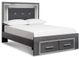 Signature Design by Ashley® Lodanna 5-Piece Gray Queen Panel Storage Bed Set-1