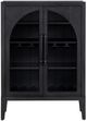 Crestview Collection Braxton Black Wine Cabinet-2