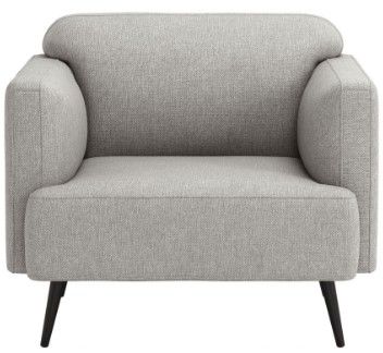 Zuo® Modern Amsterdam Light Gray Arm Chair-1