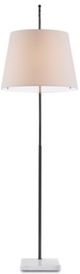 Currey & Company Cloister Oil Rubbed Bronze/White Large Floor Lamp-2