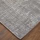 Feizy 69A9F Eastfield Dark Gray 5'x8' Area Rug-2