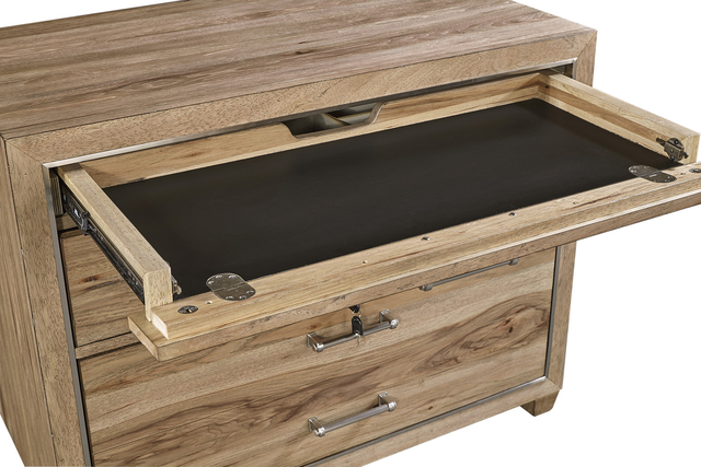 aspenhome® Paxton Fawn File Cabinet/Workstation-3