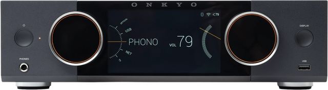 Onkyo® Muse Y-50 Black Network Streamer & Integrated High-Power Amplifier-0