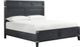 Intercon Laguna Weathered Steel Storage  King Panel Bed-1