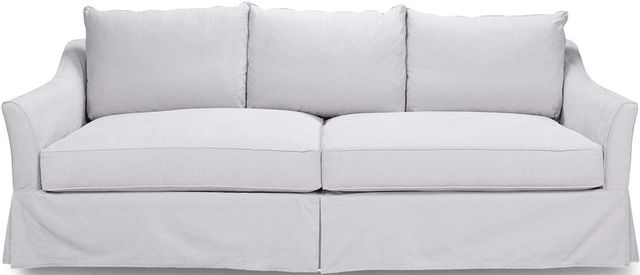 Brentwood Classics Gene Alaska Silver Slipcover Sofa-0