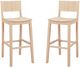 Linon Kentucky 2-Piece Unfinished Bar Stool Set-0