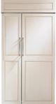 Monogram® 42" 25.1 Cu. Ft. Panel-Ready Smart Built-In Side-by-Side Refrigerator-0