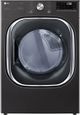 LG Black Steel Front Load Laundry Pair-1