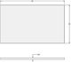 Amisco Customizable Lucarelli 60" Rectangular Dining Table with 1.63" Thermo Fused Laminate Top-1
