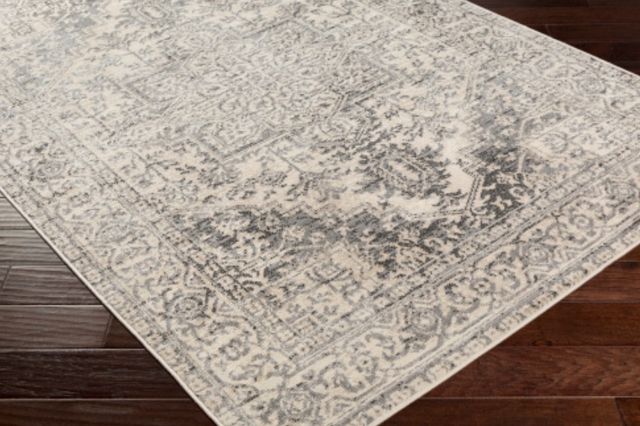 Surya City Light Beige/Light Gray 4'x6' Area Rug-3