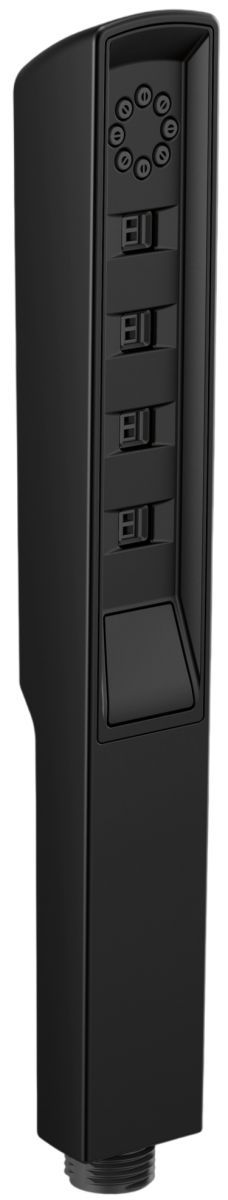 Brizo Essential™ Matte Black Linear Square H2Okinetic® Multi-Function Handshower-0