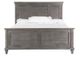 Magnussen Home® Lancaster Dovetail Gray Complete Queen Shutter Panel Bed-1