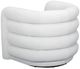TOV Furniture Curves Cream Swivel Accent Chair-4