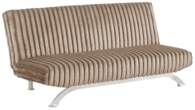 Furniture of America® Villeneuve Taupe Futon Sofa Bed-0
