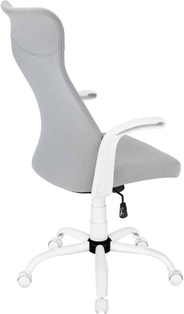 Monarch Specialties Inc. White/Grey Office Chair-3