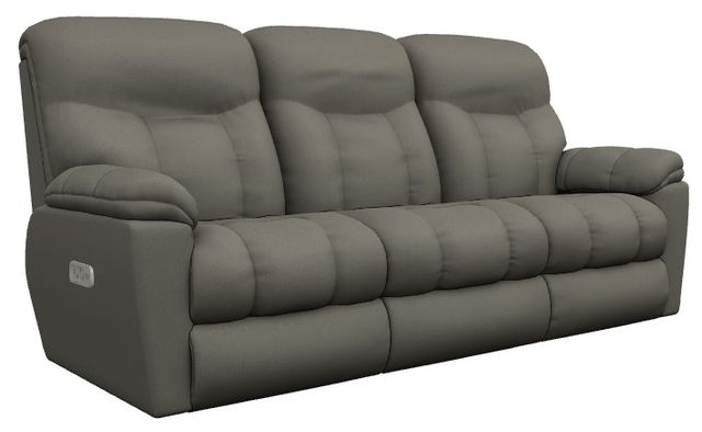 La-Z-Boy® Morrison Silver Power Reclining Sofa with Headrest and Lumbar-0