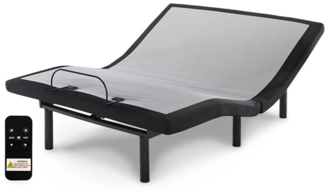 Sierra Sleep® by Ashley® 2-Piece 12" Hybrid and Good Adjustable Base King Mattress Set-2