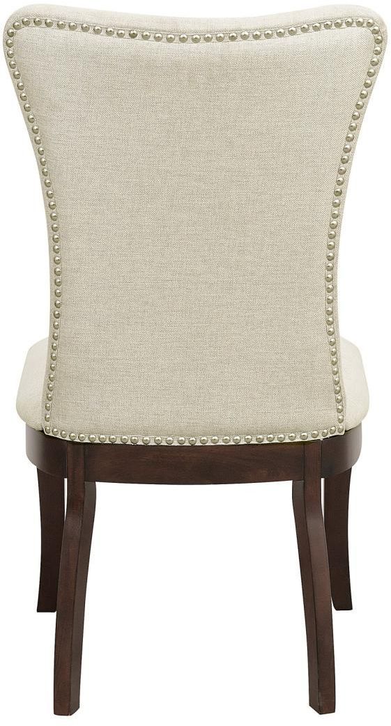Homelegance® Oratorio White Side Chair-3