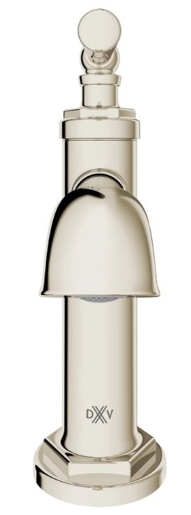 DXV Oak Hill® Platinum Nickel Single Handle Bathroom Faucet with Lever Handle-4