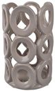 A & B Home Nyla Gray Medium Candle Holder-0