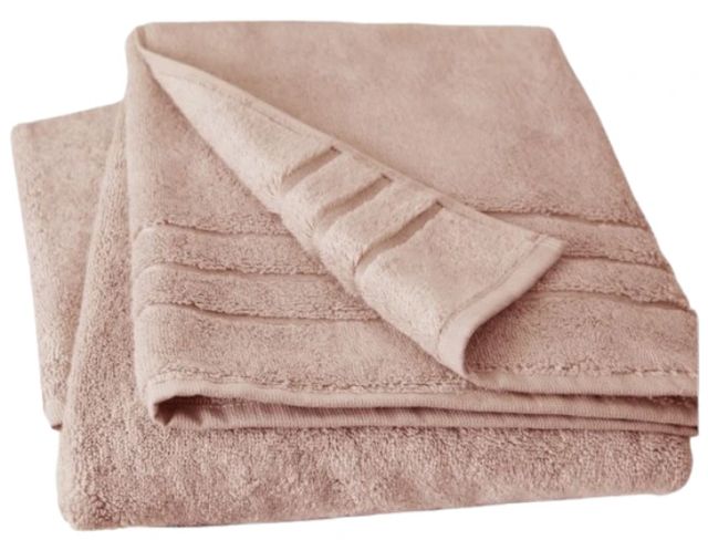 Cariloha Blush Viscose and Turkish Cotton Blend Bath Sheet-0